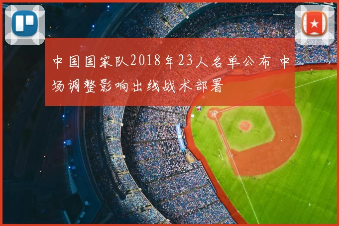 中国国家队2018年23人名单公布 中场调整影响出线战术部署